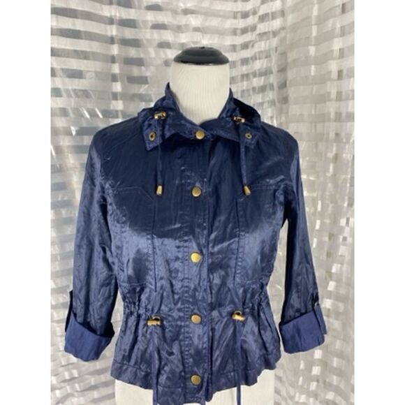 Ruby Rd Quarter Sleeve Ruched Snap Up Jacket - Picture 2 of 6